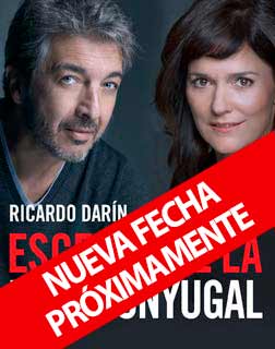 ESCENAS DE LA VIDA CONYUGAL - Con Ricardo Dar&iacute;n y Andrea Pietra. De Ingmar Bergman - Teatro