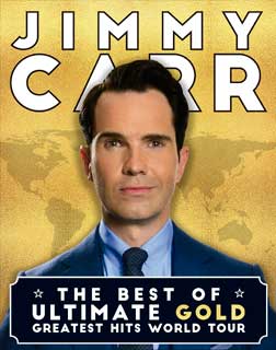 JIMMY CARR The Best of Ultimate Gold Greatest Hits World Tour at ...